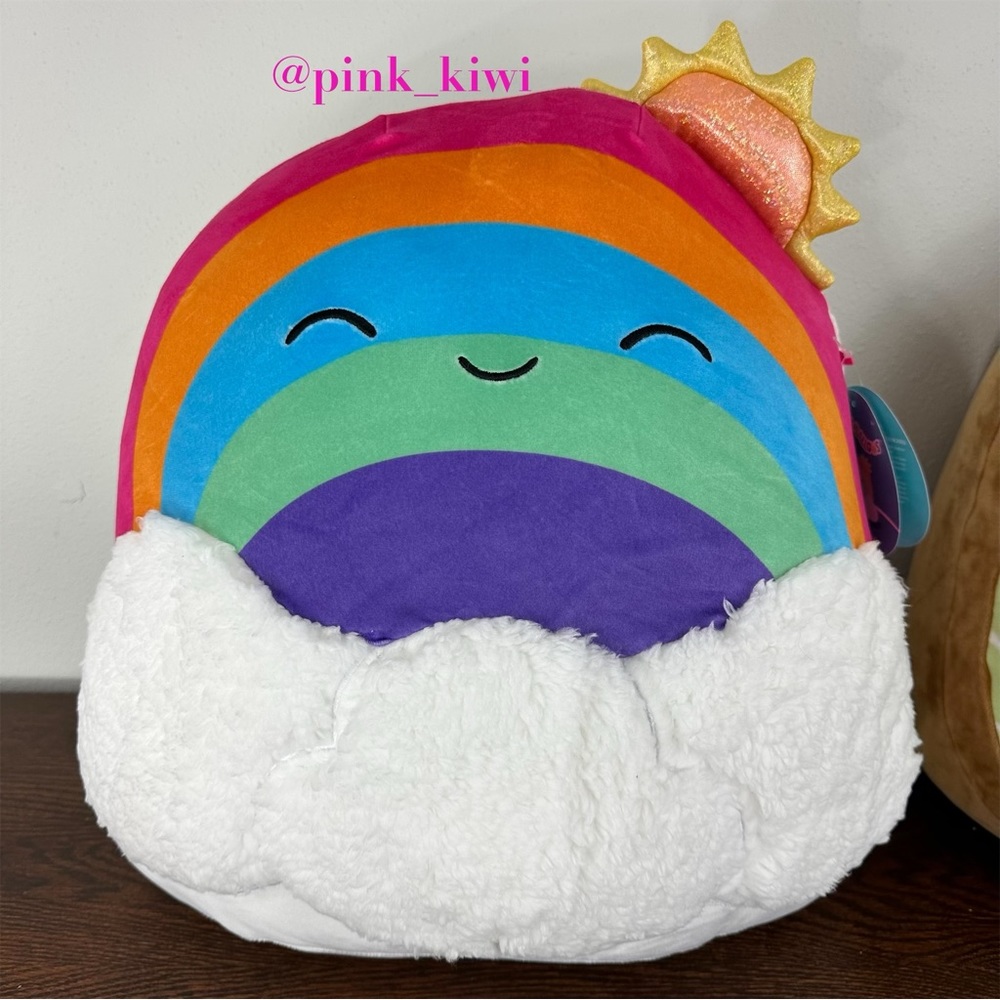 Squishmallows 14” Sunshine the Rainbow